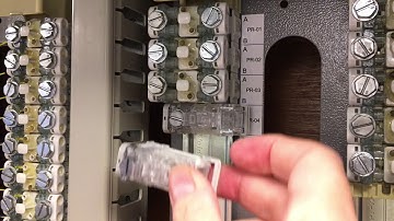 Installation of CM-MX2000 Disconnection Modules