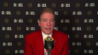 Nick Saban talks Steve Sarkisian Taking Texas Longhorns Job & Coaching in National Championship