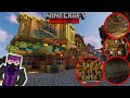 Completing Our Village Street! | Minecraft Let's Play Episode 50 (Hardcore)