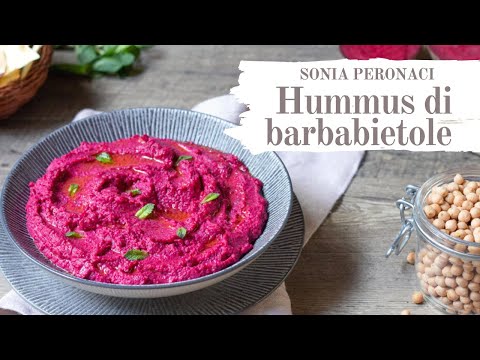 Hummus di  barbabietole ► Come fare l&rsquo;hummus in casa, facile e veloce