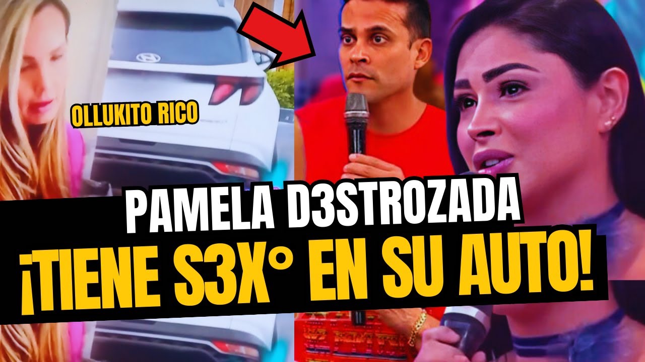 ¡Pamela destrozada! Christian Domínguez es captado teniendo s3x0 en su auto con misteriosa jovencita - YouTube