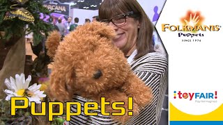 Folkmanis latest puppets for 2023 @Toy Fair 2023