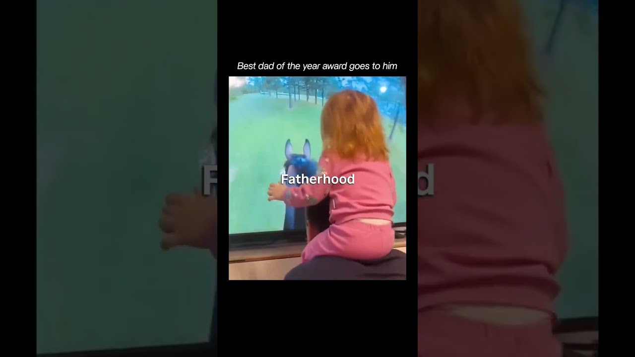 best dad of the year award goes to him ❤🥺 