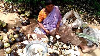 Palmfruit. Nongu In Tamil