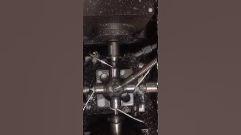 Universal joint cross drill