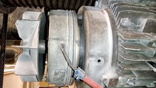 Asansör - Vinç Yük Motorunun Bobin Balata Fren Ayarının Yapılması