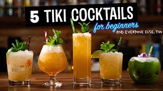 5 Real Tiki Cocktails for Beginners (and everyone else, too!)