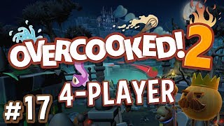 Overcooked 2  #17  FINAL UNBREAD FIGHT!! (4 Player Gameplay)