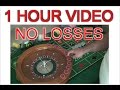 One Hour Roulette Spins NO TOTAL LOSSES with Donny Millionaire