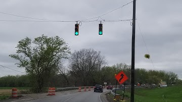 Peek and Econolite Button-back Temporary Traffic Lights