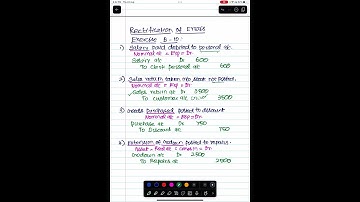 Exercise B 10. Rectification of Errors. TS Reddy A Murthy. #bcomaccounting #rectificationoferrors