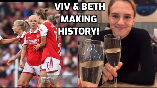 VIVIANNE MIEDEMA AND BETH MEAD MAGIC ON AND OFF THE PITCH! MAKING HISTORY! VIV A HOUSEWIFE?