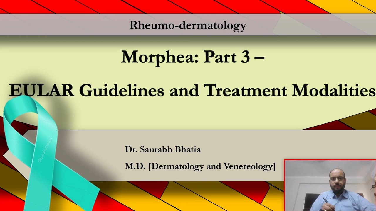 Морфея — Часть 3: Рекомендации EULAR и методы лечения