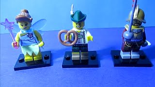 Lego Minifigures Series 8 Blindbag Unboxing - Lederhosen Guy, Fairy and Conquistador