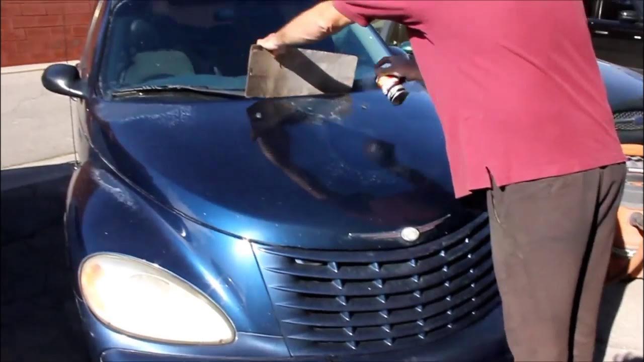 $8 Fix for Sun Damaged Car Paint - YouTube