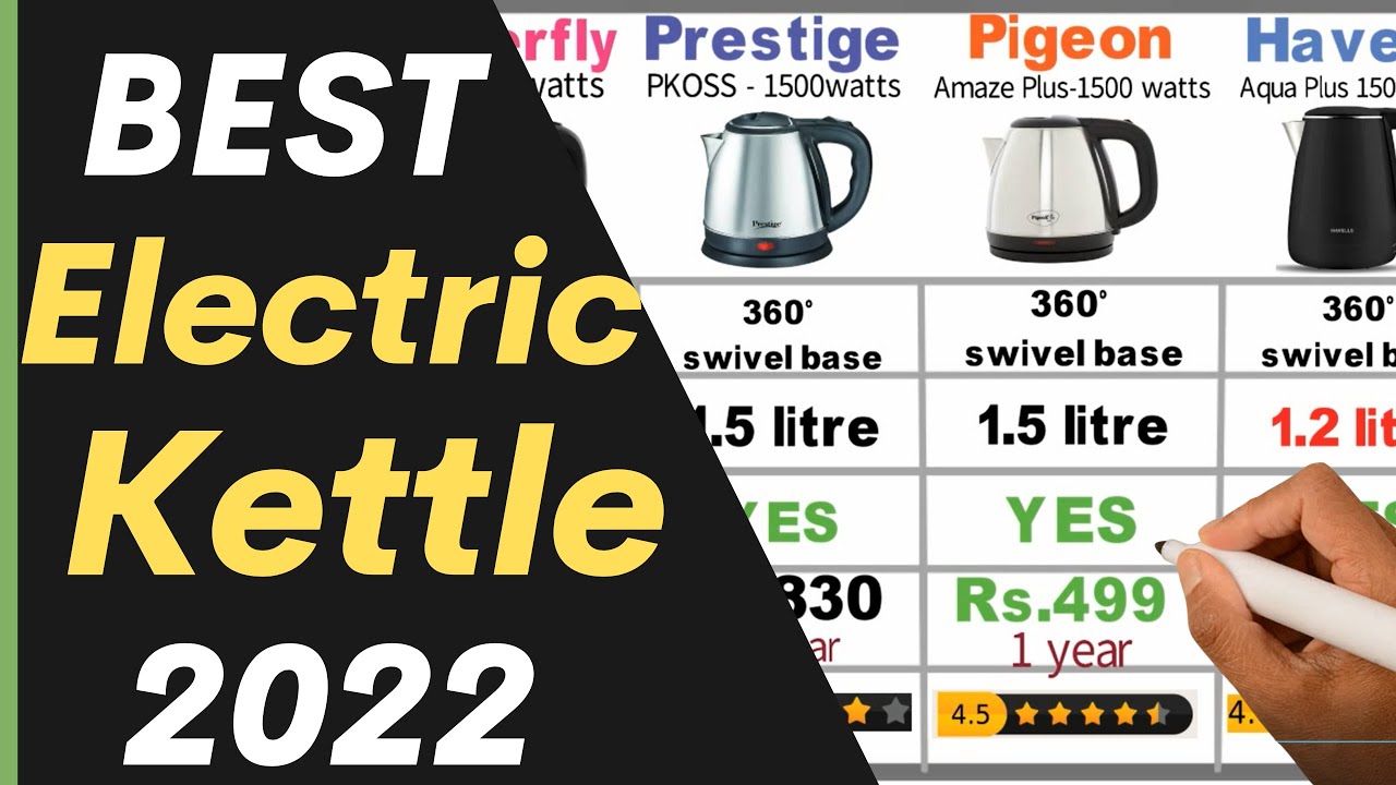 Best Electric Kettle 2022 Electric kettles in India Pigeon vs