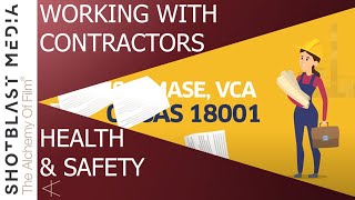 2D Animated Video Production Health and Safety Training Videos Working with Contractors Training