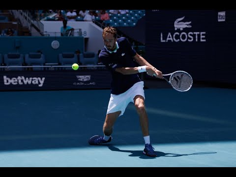 Un premier set accroché avant de dérouler : Medvedev a écarté Brooksby | ATP Miami