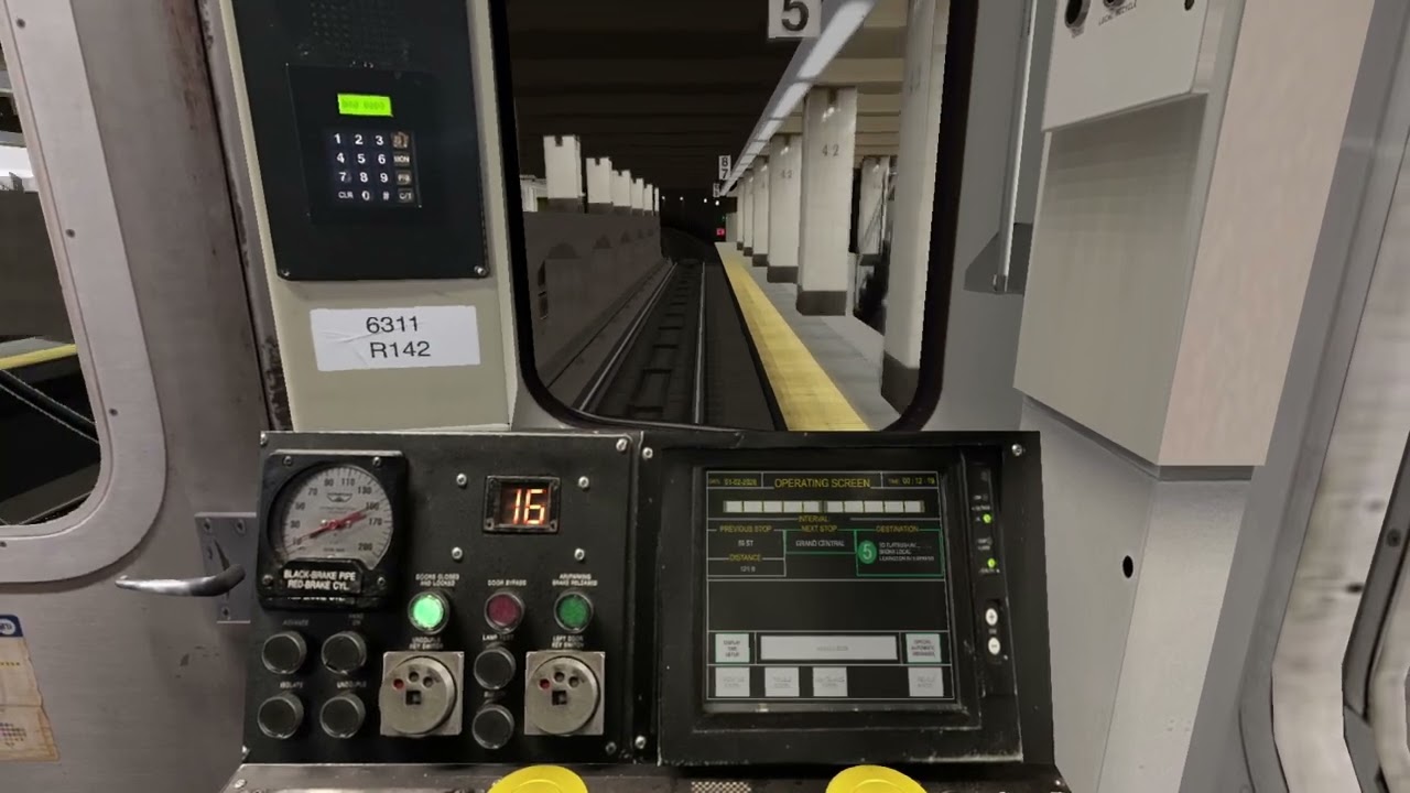 OpenBVE New R142 TOD managed Signage System