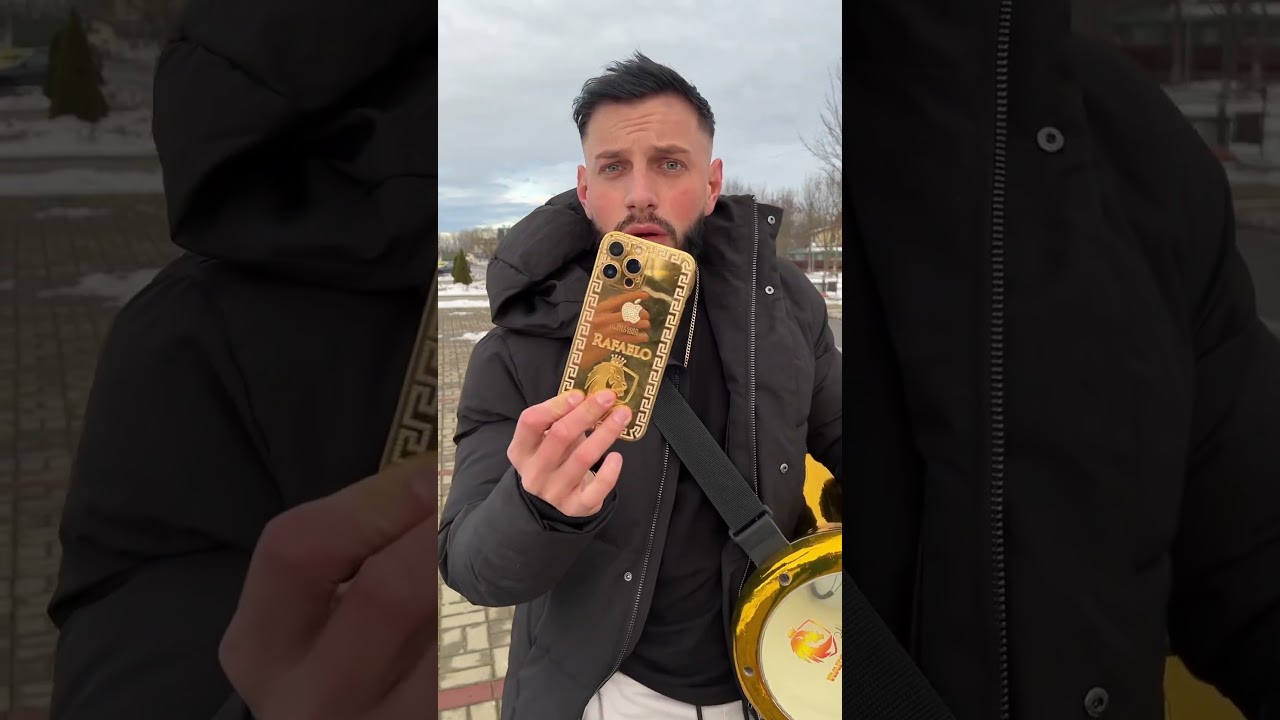 Rafaelo canta la telefonul auriu😳