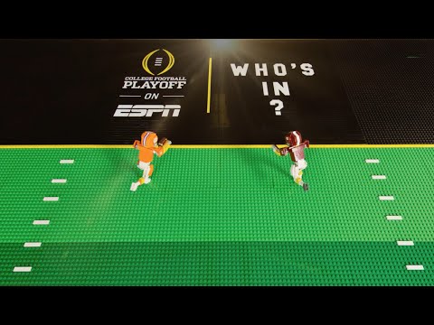 LEGO® - Clemson vs. Alabama - College Football Playoff National Championship - #LEGOCollegeFootball