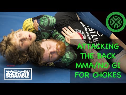 Attacking the Back Details to finish the Choke in MMA / No Gi