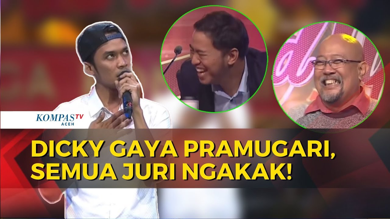 Stand Up Comedy Dicky: Kalau Ditilang Polisi, Dimanapun Pasti Akan Seperti Itu