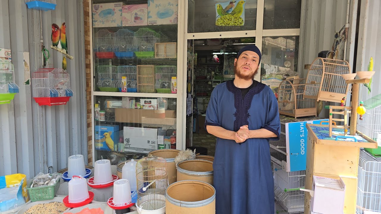 زيارة عند أيوب🔥أجيو نتولعو جميع لوازم الطيور أعشاش أقفاص لولزم ومعدات الطيور أكل بذور فرجة ممتعة