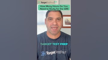 GRE Study Hours: How Much Time Should You Dedicate to Prepare for the GRE? ⌛ | #GRE | #Shorts