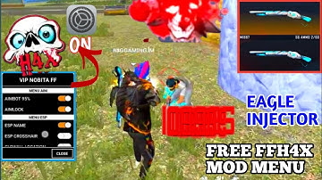 💯 Eagle Auto Headshot || ffh4x injector  Hack!! NewInjector FF || #OB31#deserteagle