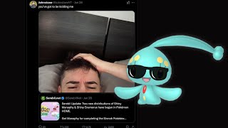 Johnstone Reacts To Shiny Manaphy Home Update And Is Sad
