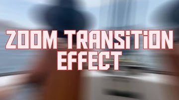 Zoom Transition Under 2 MINUTES! | After Effects Tutorial | Smooth Blur Zoom-In Transition