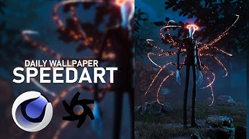 SLENDER I Everyday/Daily render I Cinema4D and Octane render Speedart I Damongraphics