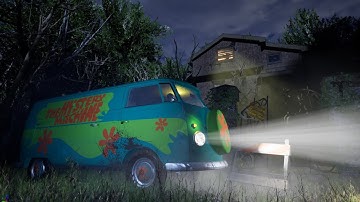 Realistic Scooby Doo Scene - Speed Build in Unreal Engine