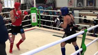 Muay Thai Junior SM 2014 - Elias Lindbäck vs Andro Michahil