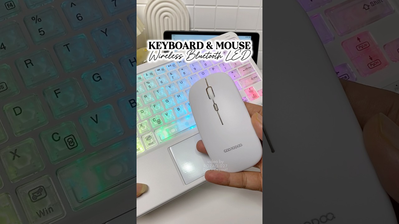 Keyboard & Mouse Wireleess Bluetooth 