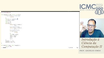 ICC II - Aula 12 - (4/4) - QuickSort - Complexidade no Caso Médio - Intuição