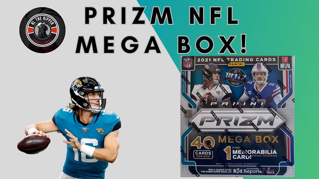FOOTBALL CARD OPENING!! 🏈 2021 Panini Prizm Football Mega Box Review! 