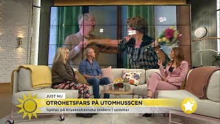 Robert Gustavsson och Sussie Eriksson återförenas på utomhusscenen i sommar - Nyhetsmorgon (TV4)