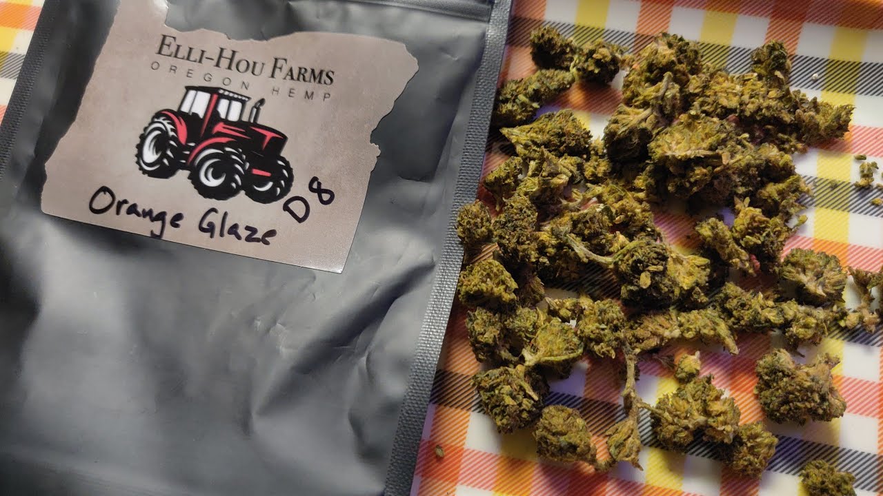 Elli Hou's New Strains Coming + D8 Orange Glaze strain review! 🌄🔥🤔