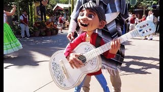 Full show of "a musical celebration coco" 2018 version with the new
miguel puppet and mariachi divas in paradise gardens at disney
california adventure, p...