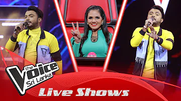 Thirusha Randeepa | Punchi Dagakariye ( පුන්චි දඟකාරියේ ) | Live Shows | The Voice Sri Lanka