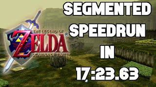 Ocarina of Time Any% segmented speedrun in 17:23.63