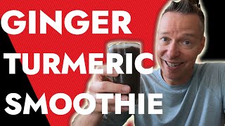 Turmeric Ginger Smoothie - Quick And Easy! by Steve's Tips, Tech, and Tackle 252 views 1 year ago 3 minutes, 22 seconds