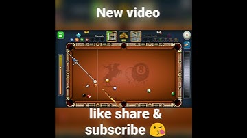 8 ball pool  Trick shot 😘