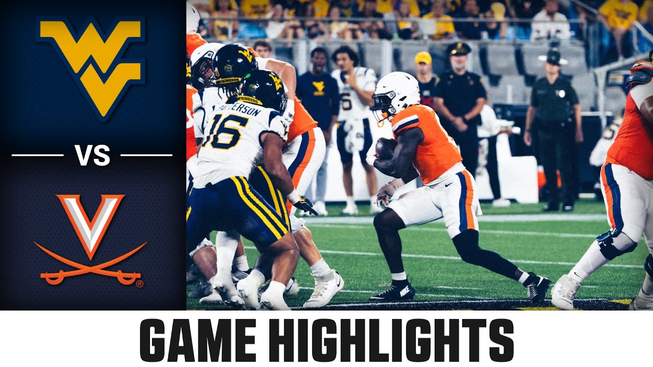 West Virginia vs. Virginia Game Highlights | 2026 ACC Football