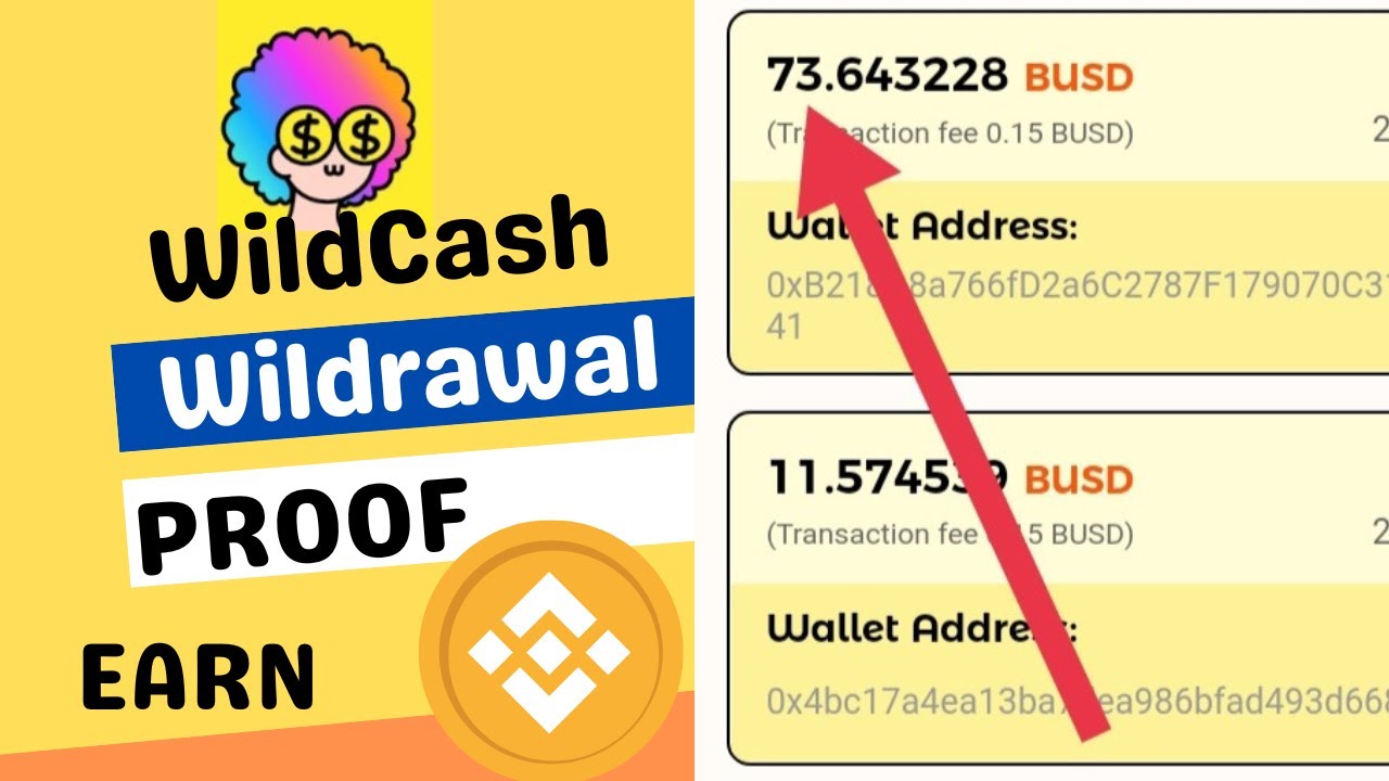How to Earn BUSD and Withdrawal proof from Wild Cash app legit mining app