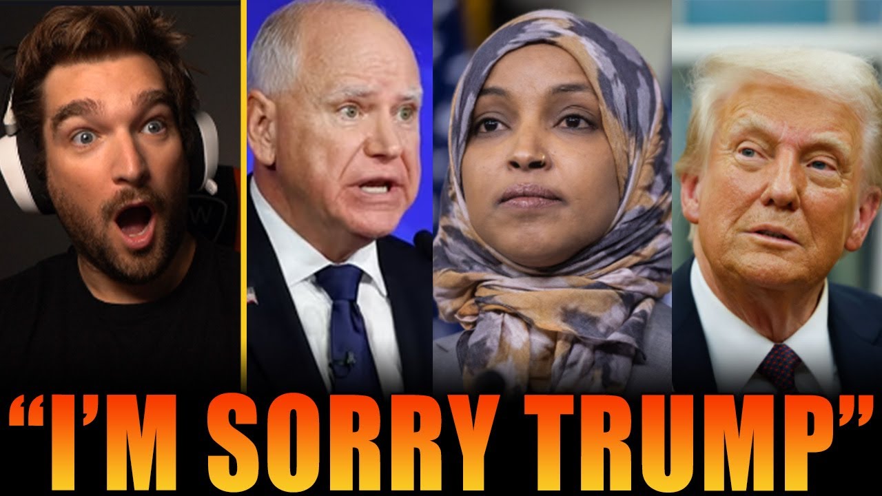 Gov Tim Walz BEGS Trump For MERCY As Ilhan Omar Under CRIMINAL INVESTIGATION