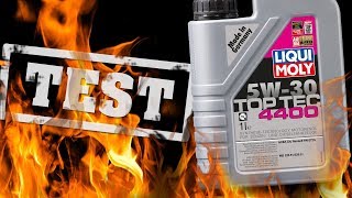 Grav bygning Afvige Liqui Moly top tec 4400 5W30 Which engine oil is the best? - YouTube