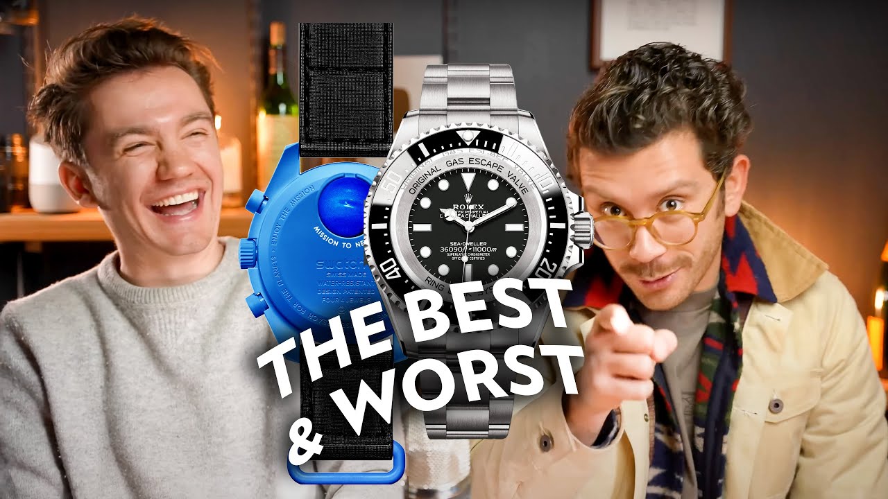 Ranking the Best & Worst Watches of 2022. (Rolex, Moonswatch, Tudor ...